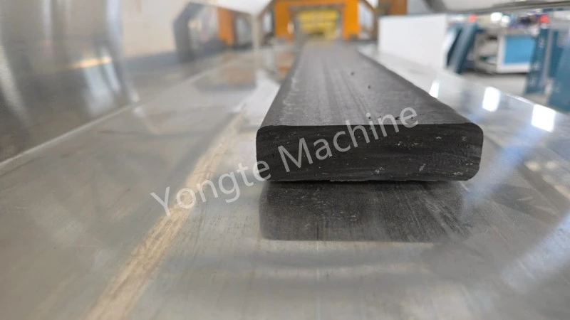 ongte Plastic Lumber Making Machine Successfully Installed in India – Transforming Plastic Road Waste into Lumber planks