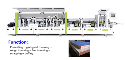 Edge banding cover machine
