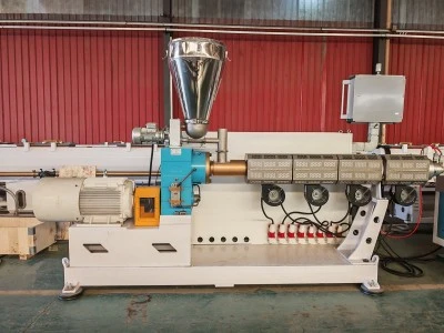 PVC corrugated pipe machine