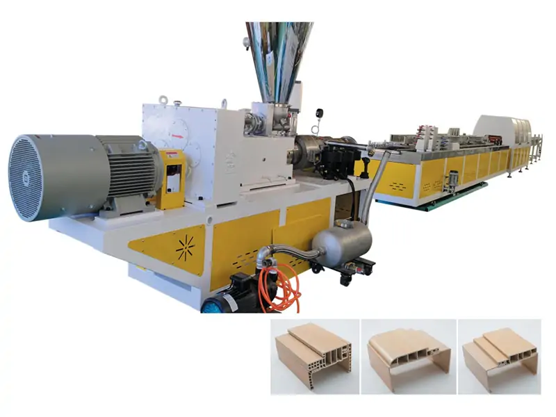 WPC door frame manufacturing machine