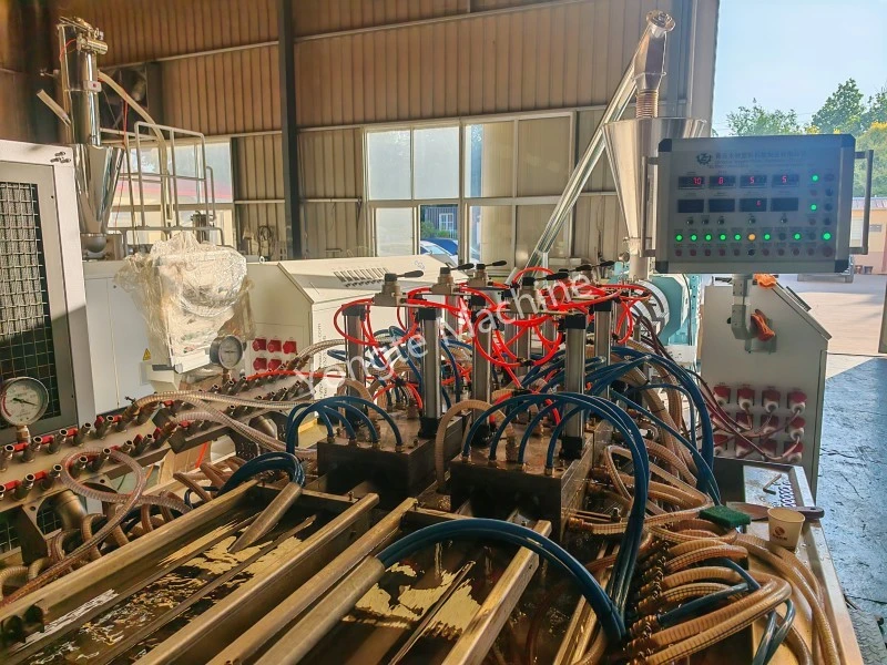 4 Cavity Plastic Profile Production Line